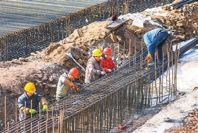 梁平绿色食品产业园项目建设快马加鞭，工程建设业务驶入快车道